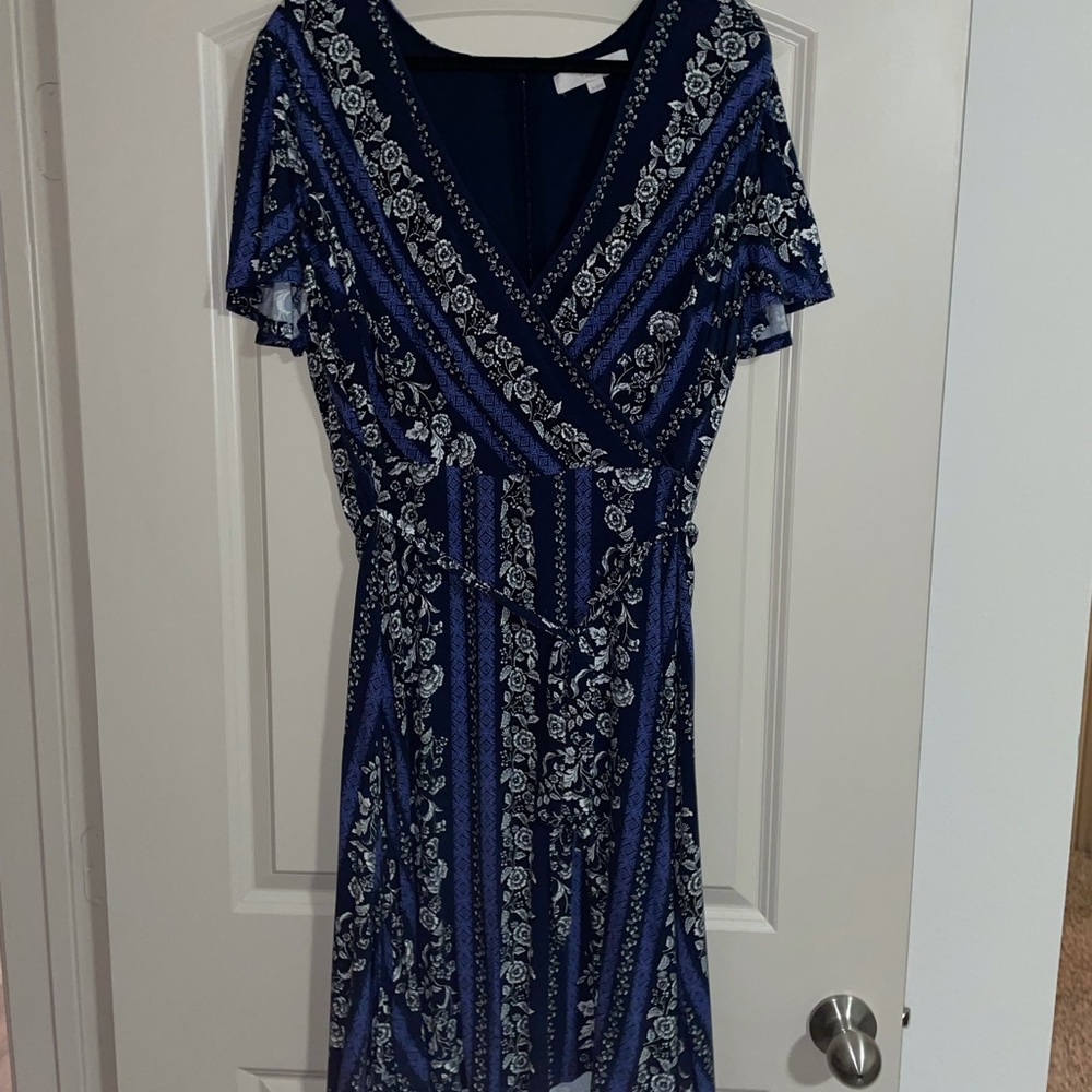 Loft Plus Faux Wrap Dress